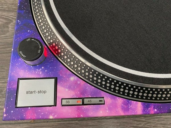 Technics SL-1200 / 1210 MK2 Space Purple Faceplate - Image 2