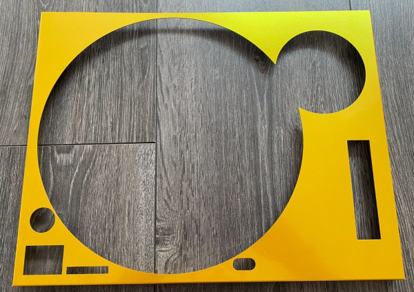 Technics SL-1200 / 1210 MK2 Gold Faceplate