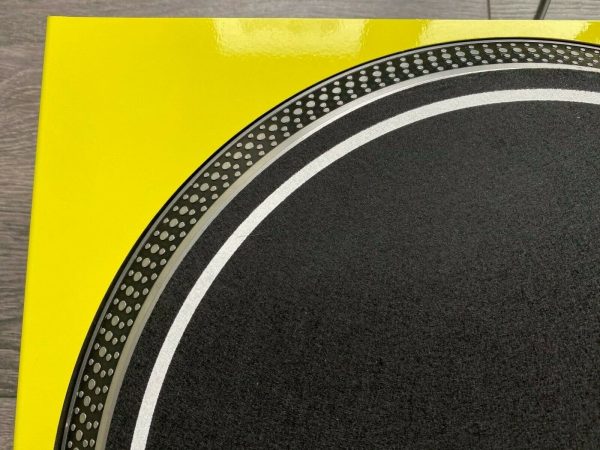Technics SL-1200 / 1210 MK2 Gloss Yellow Faceplate - Image 3