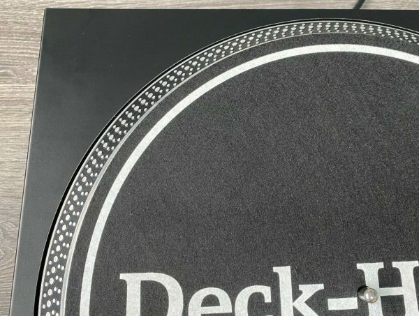 Technics SL-1200 / 1210 MK2 Matte Black Faceplate - Image 3