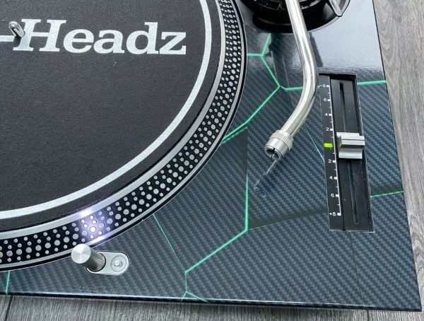 Technics SL-1200 / 1210 MK2 Carbon Faceplate - Image 6