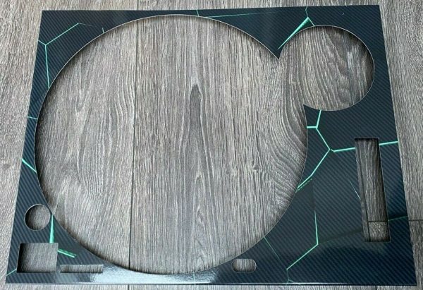 Technics SL-1200 / 1210 MK2 Carbon Faceplate - Image 7