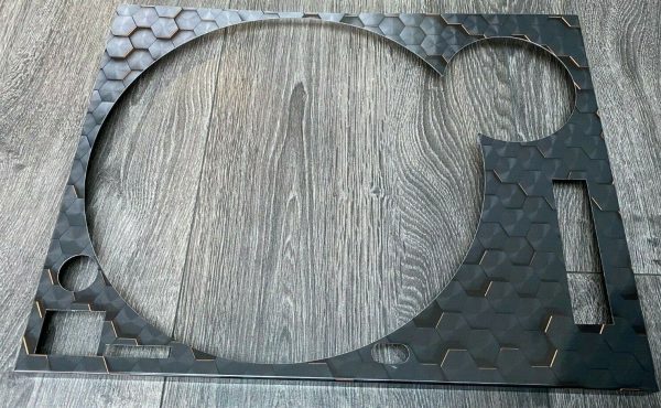 Technics SL-1200 / 1210 MK2 3D Hexagon Faceplate - Image 7