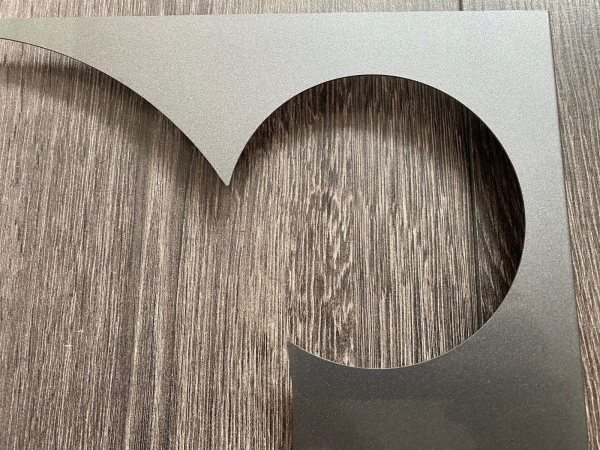 Technics SL-1200 / 1210 MK2 Gloss Metallic Grey Faceplate - Image 4