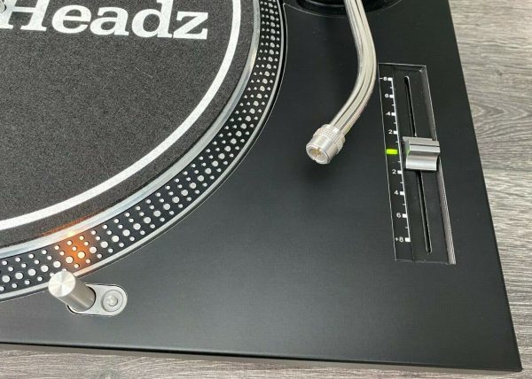 Technics SL-1200 / 1210 MK2 Matte Black Faceplate - Image 5