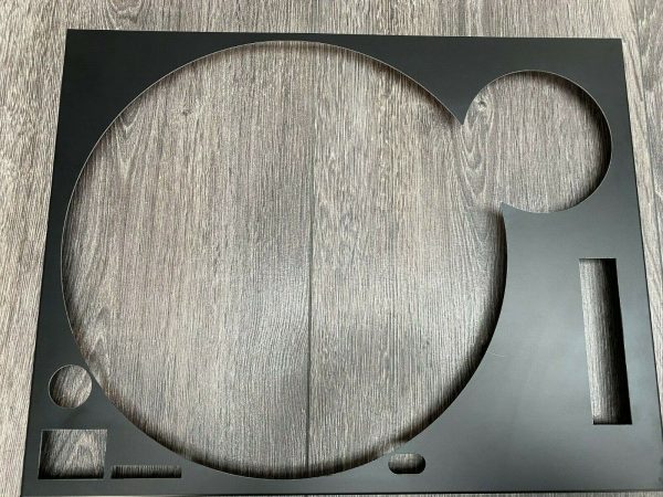 Technics SL-1200 / 1210 MK2 Matte Black Faceplate - Image 7