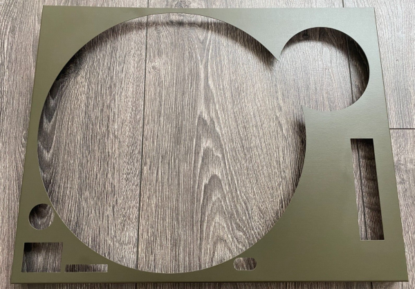 Technics SL-1200 / 1210 MK2 Army Green Faceplate