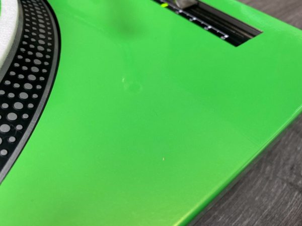 Technics SL-1200 / 1210 MK2 Pearl Green Faceplate - Image 2