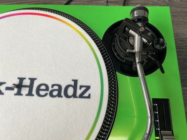 Technics SL-1200 / 1210 MK2 Pearl Green Faceplate - Image 5
