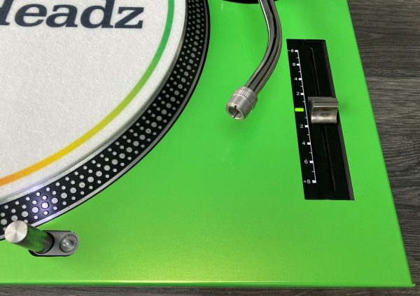 Technics SL-1200 / 1210 MK2 Pearl Green Faceplate - Image 6