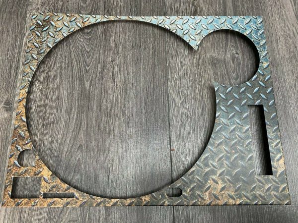 Technics SL-1200 / 1210 MK2 Chequer Plate Faceplate - Image 7
