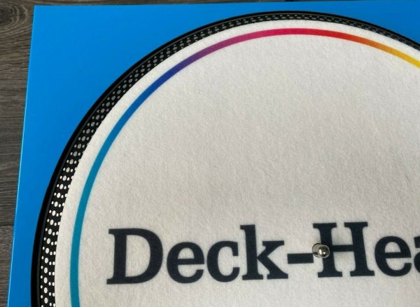 Technics SL-1200 / 1210 MK2 Gloss Blue Faceplate - Image 3