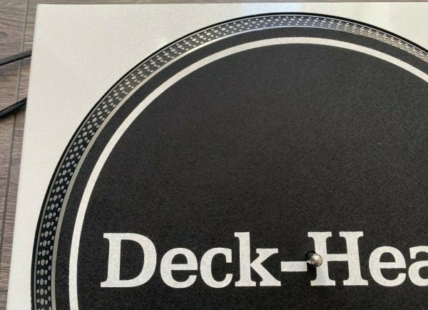 Technics SL-1200 / 1210 MK2 Candy White Glitter Faceplate - Image 3