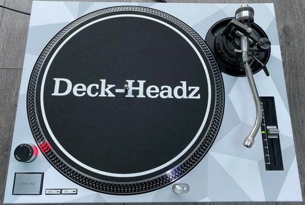 Technics SL-1200 / 1210 MK2 White Shapes Faceplate