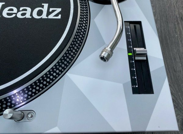 Technics SL-1200 / 1210 MK2 White Shapes Faceplate - Image 6