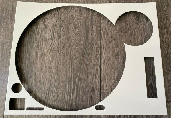 Technics SL-1200 / 1210 MK2 Candy White Glitter Faceplate - Image 8