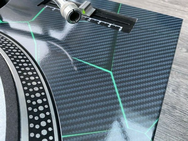 Technics SL-1200 / 1210 MK2 Carbon Faceplate - Image 2