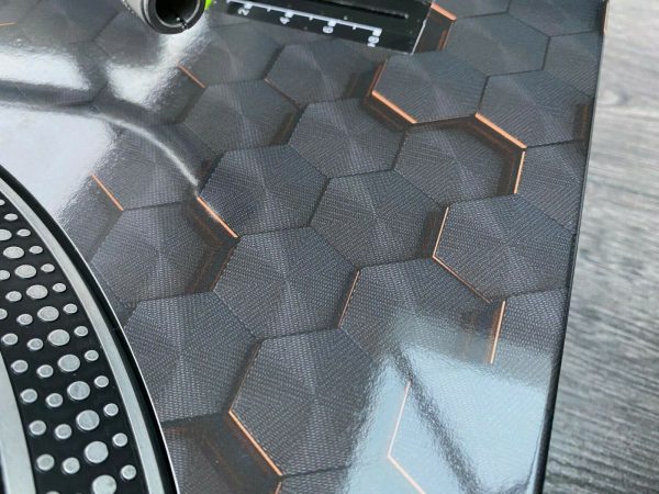 Technics SL-1200 / 1210 MK2 3D Hexagon Faceplate - Image 2