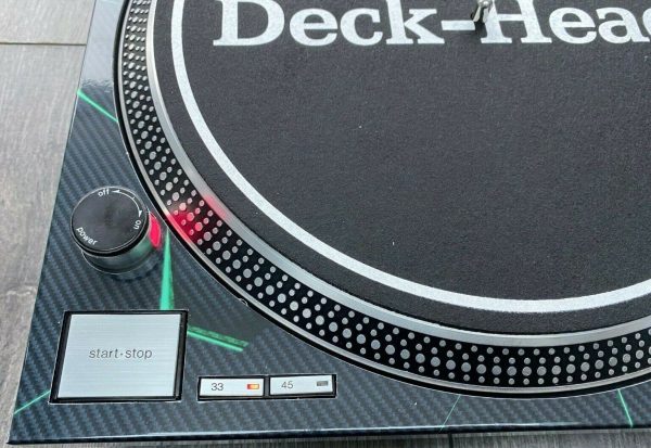Technics SL-1200 / 1210 MK2 Carbon Faceplate - Image 3