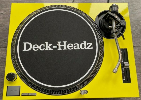 Technics SL-1200 / 1210 MK2 Gloss Yellow Faceplate