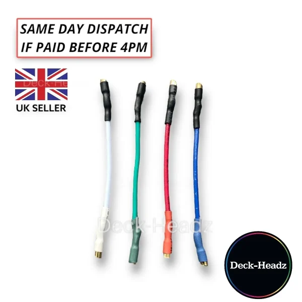 Standard Headshell Cartridge Wires Cables 1.2 OFC