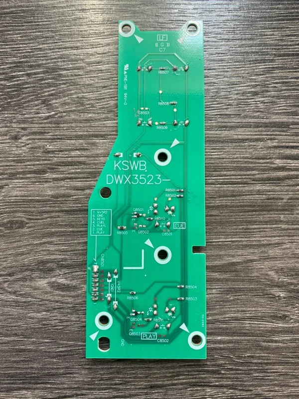 Pioneer CDJ 900 Nexus NXS KSWB Play Pause Cue PCB Assembly - DWX3523 - Image 3