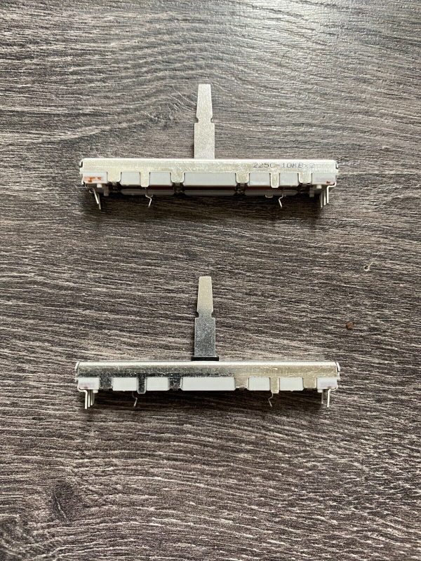 2 x Pioneer DCV1020 Original Faders DJM 300 400 450 500 600 700 750 800 & More - Image 7