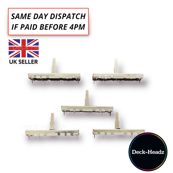 5 x Pioneer DCV1020 Original Faders DJM 300 400 450 500 600 700 750 800 & More