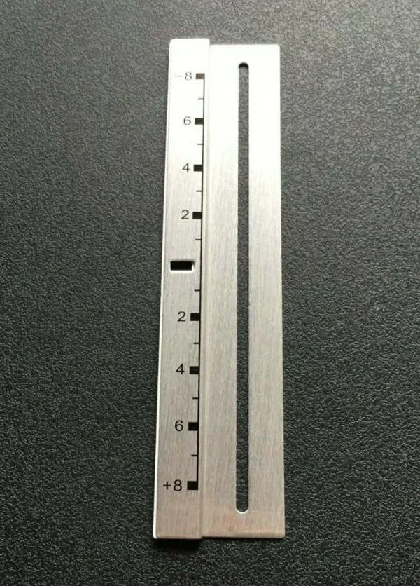 Technics SL-1200 1210 Silver Pitch Trim Decal MK2 MK3 MK5 - Image 2