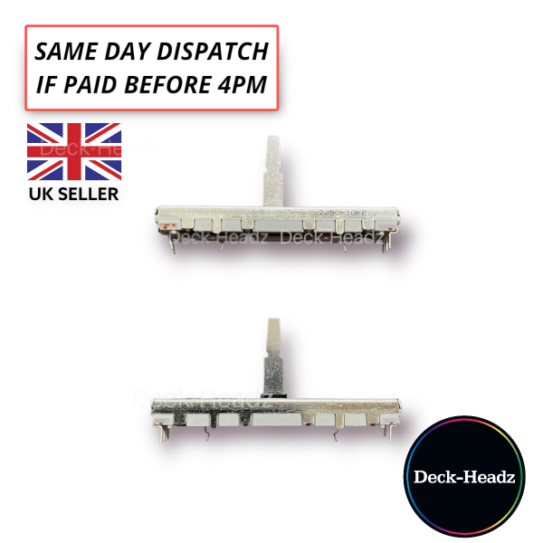 2 x Pioneer DCV1020 Original Faders DJM 300 400 450 500 600 700 750 800 & More