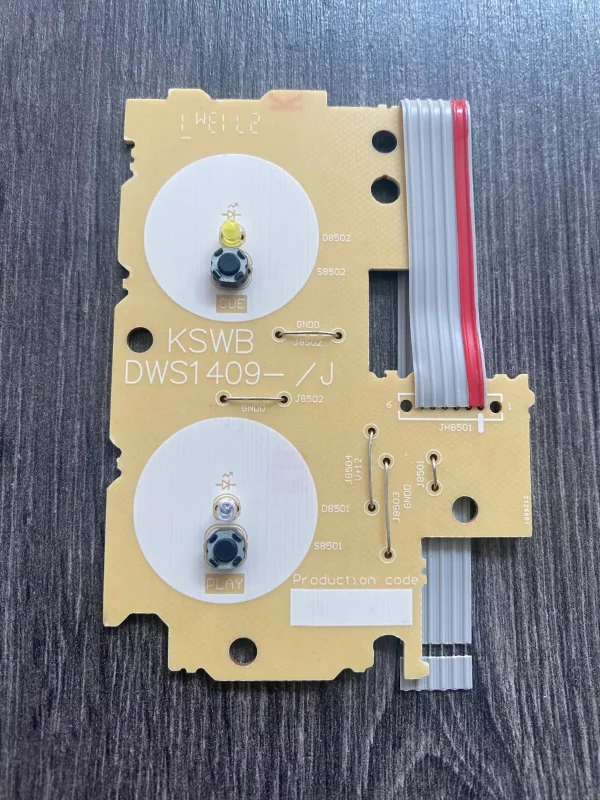 Pioneer CDJ 2000 KSWB Play Pause & Cue Switch PCB Assembly - DWS1409 - Image 2