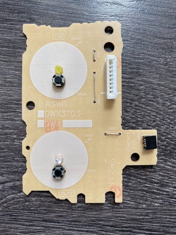 Pioneer CDJ 2000 Nexus 2 KSWB Play Pause Cue Switch PCB Assembly Replace DWX3703 - Image 2