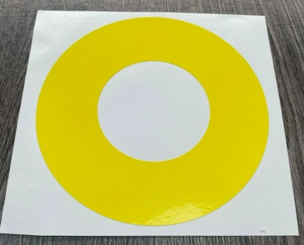 Gloss Yellow Pioneer CDJ Jog Wheel Skin / Cover CDJ 2000 1000 900 850 800