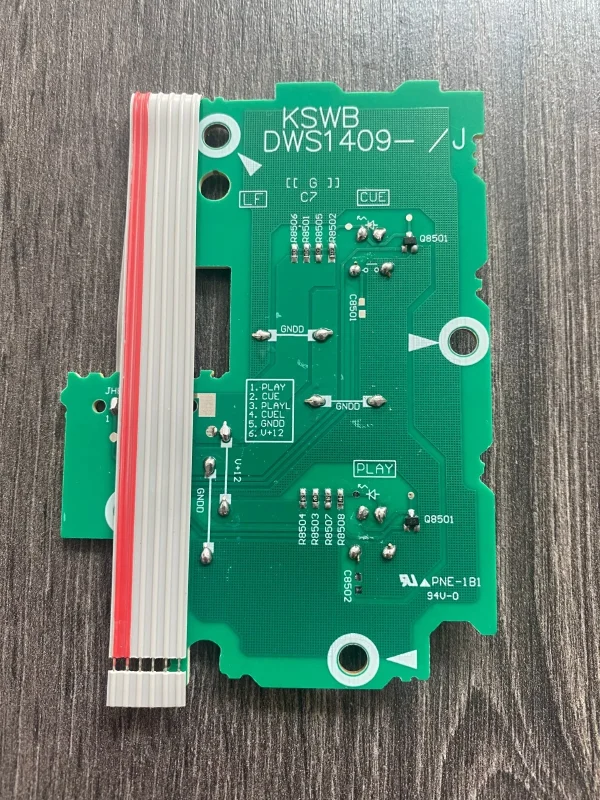 Pioneer CDJ 2000 KSWB Play Pause & Cue Switch PCB Assembly - DWS1409 - Image 3