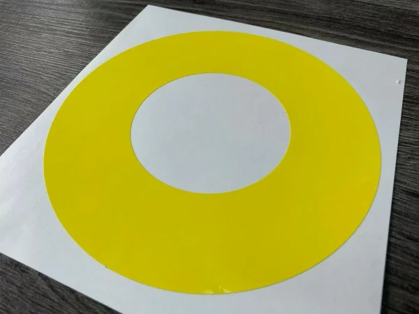 Gloss Yellow Pioneer CDJ Jog Wheel Skin / Cover CDJ 2000 1000 900 850 800 - Image 2