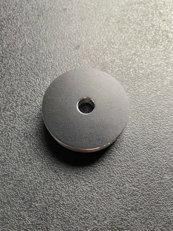 45 RPM Adapter For 7" Vinyl Records With Black Top - Image 2