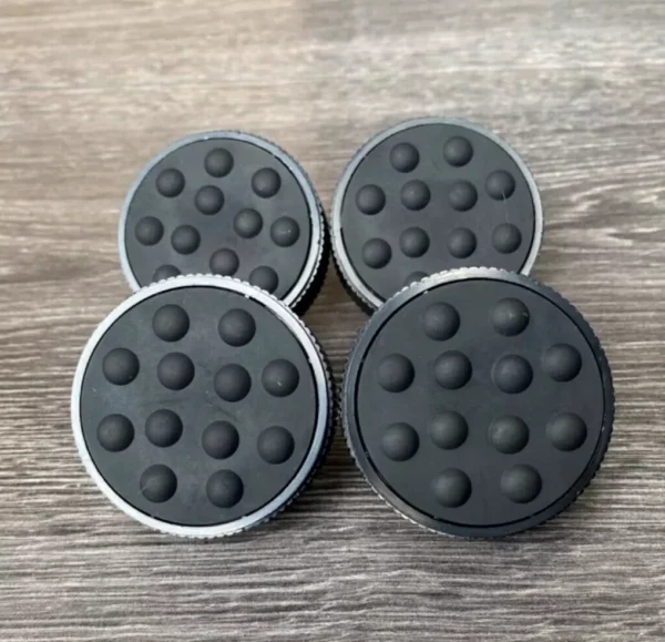 4 x Technics SL-1200 1210 Replacement Feet MK2 MK3 M3D MK5 MK5G Foot - Image 3